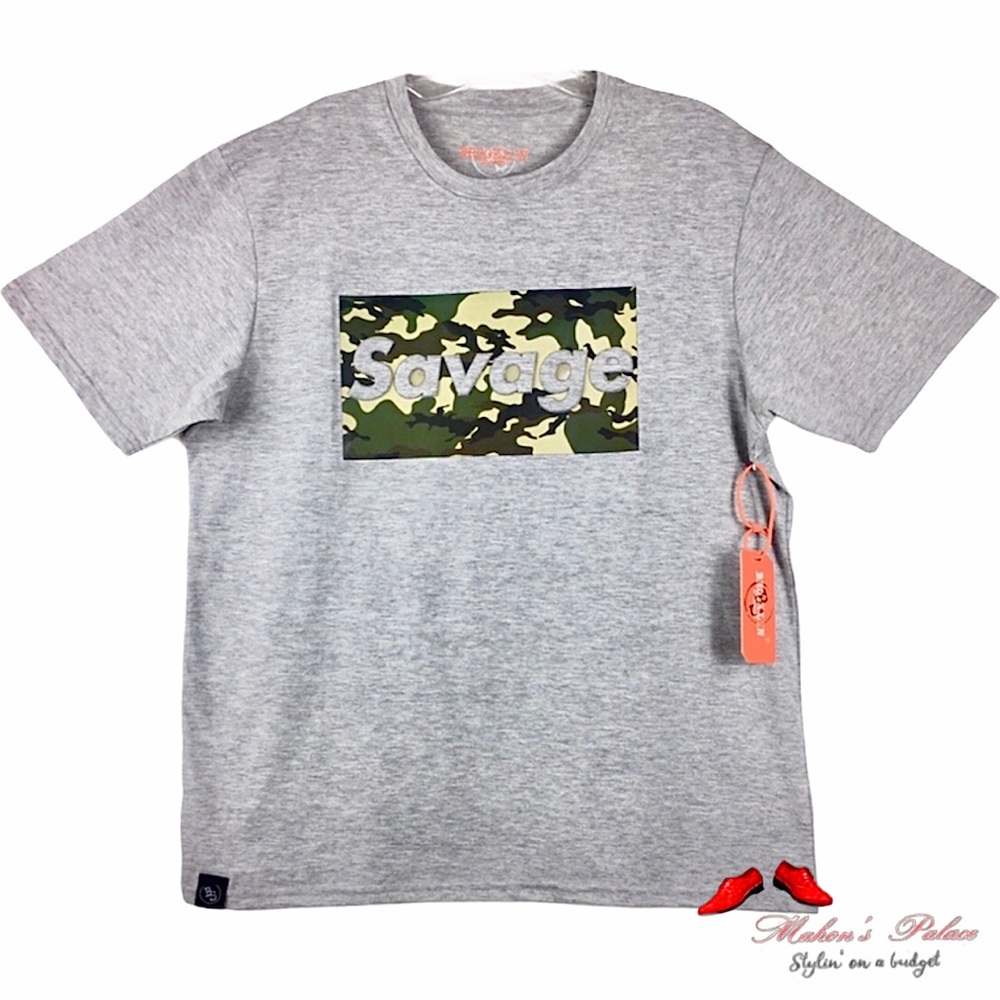 Brooklyn Standard Camo. Short Sleeve Graphic Tee